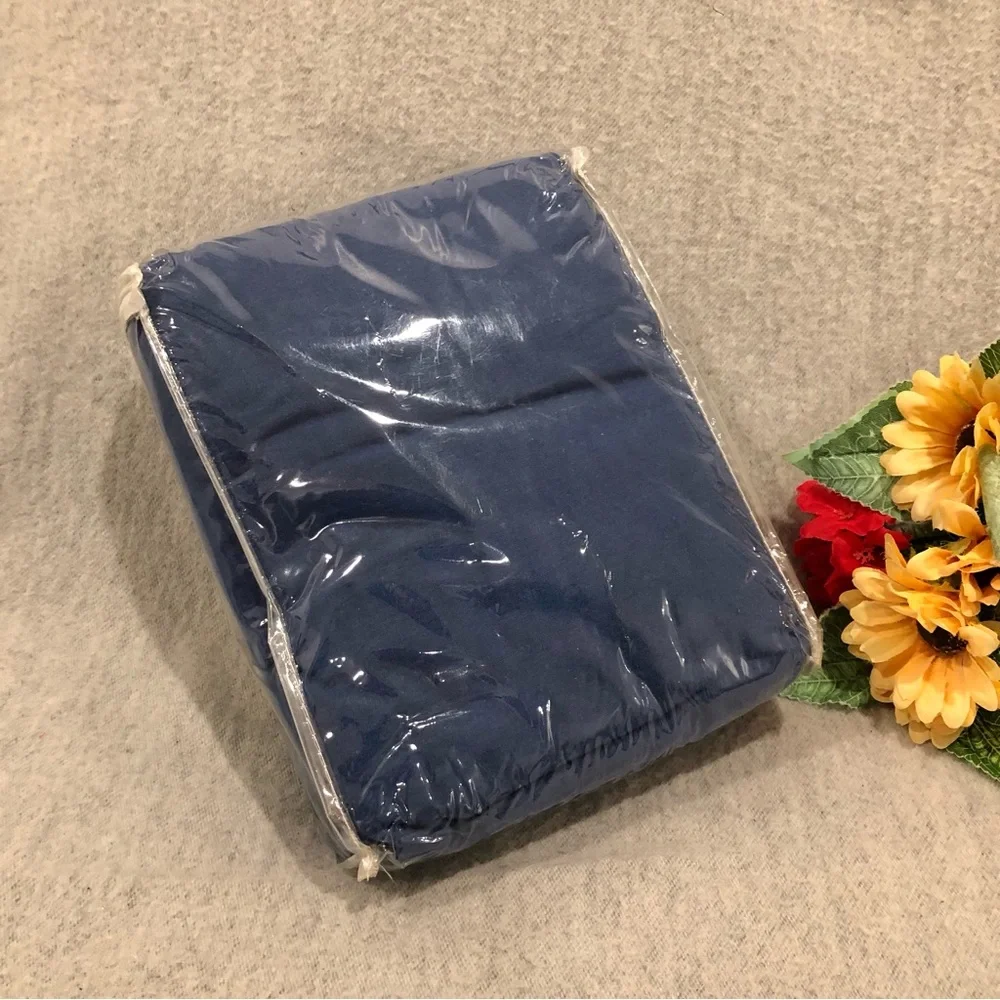 NWT - Royal Blue Massage Table NRG Deluxe Flannel Sheet Set